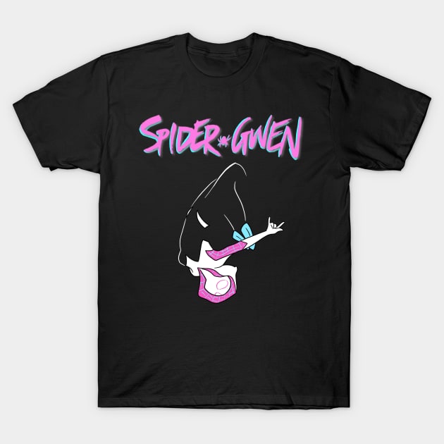 Does whatever a Spider Gwen Can T-Shirt by John Caden 64